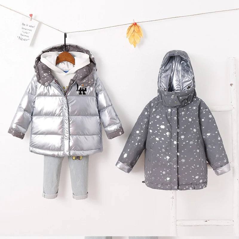 Double-sided Hooded Jackets Coats