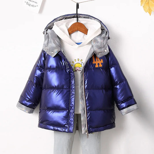 Double-sided Hooded Jackets Coats