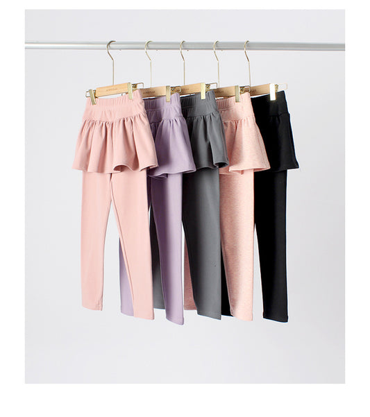 Cotton Skirt Pants