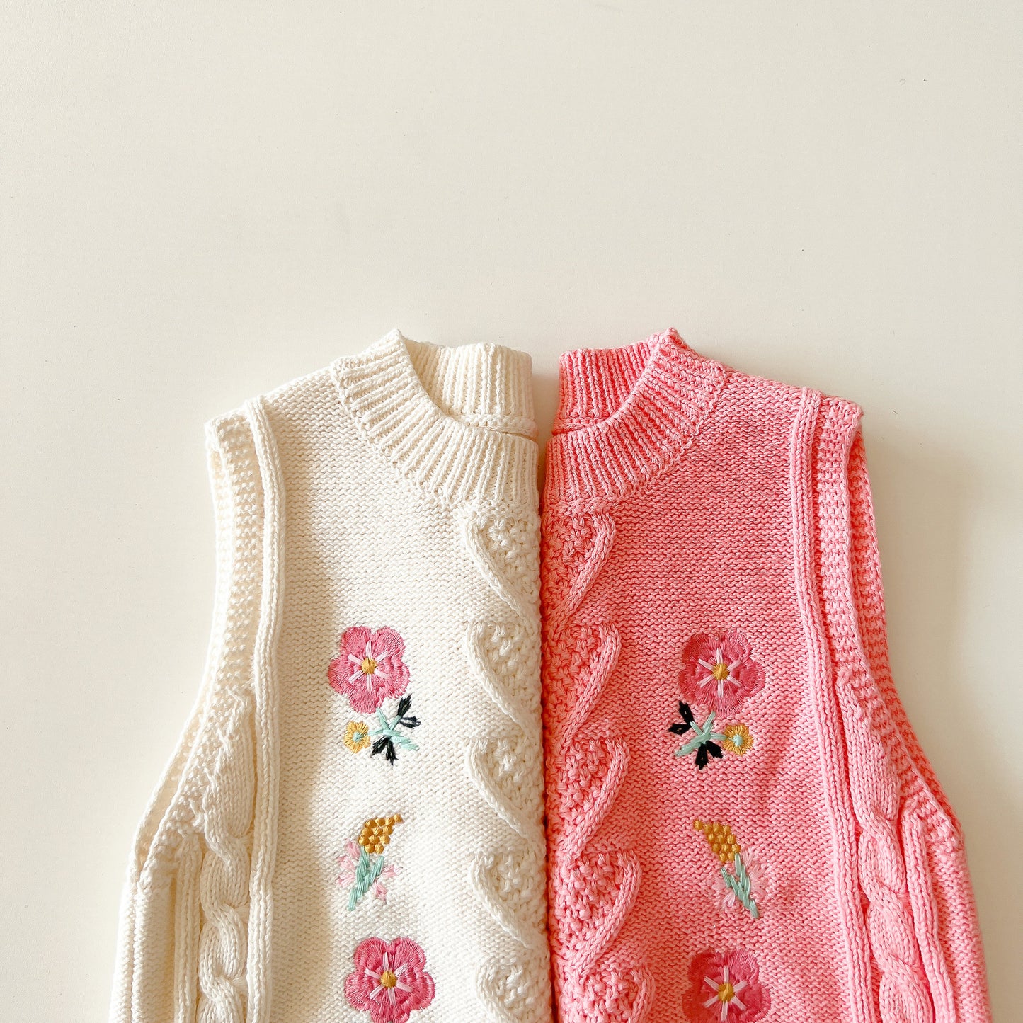 Cotton embroidered cardigan for infant